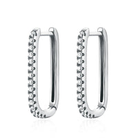 Vertical Zirconia Earrings – Inez-Silver-State of Style
