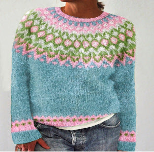 Vibrant Coloured Sweater for Every Day - Mirella-S-State of Style