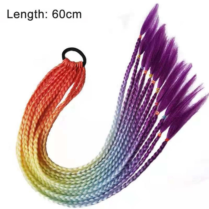 Vibrant Multi-Coloured Hair Extensions-Black Blue-State of Style