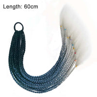Vibrant Multi-Coloured Hair Extensions-Black Blue-State of Style