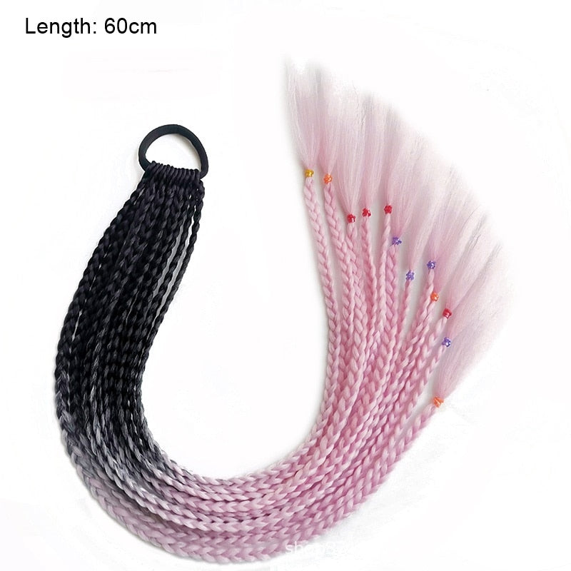 Vibrant Multi-Coloured Hair Extensions-Black Blue-State of Style