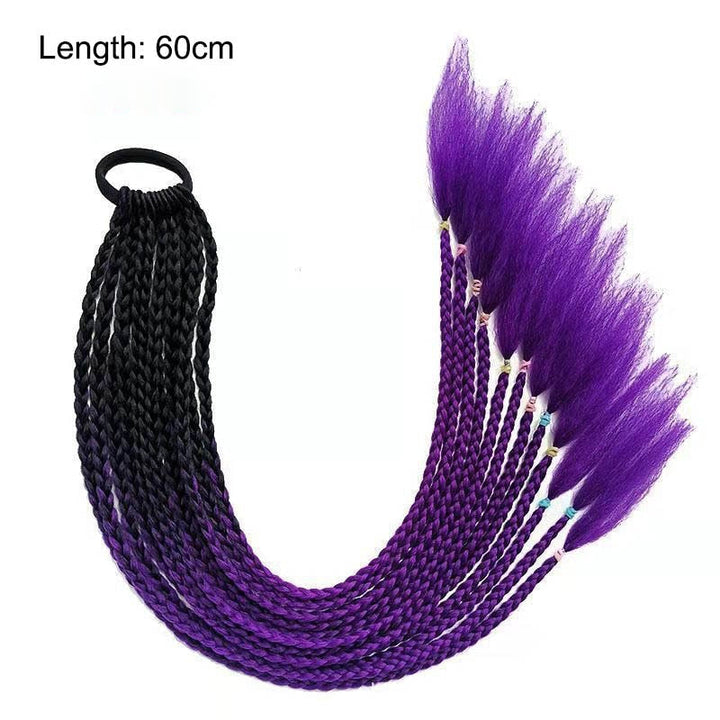Vibrant Multi-Coloured Hair Extensions-Black Blue-State of Style