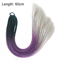 Vibrant Multi-Coloured Hair Extensions-Black Blue-State of Style
