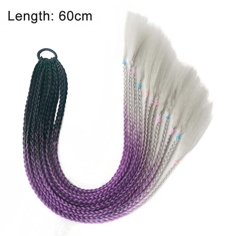 Vibrant Multi-Coloured Hair Extensions-Black Blue-State of Style