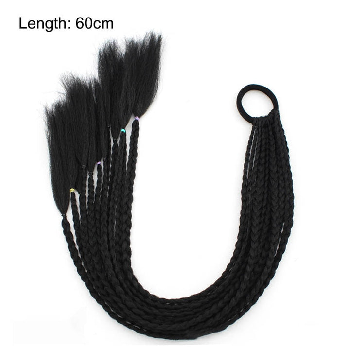Vibrant Multi-Coloured Hair Extensions-Black Blue-State of Style