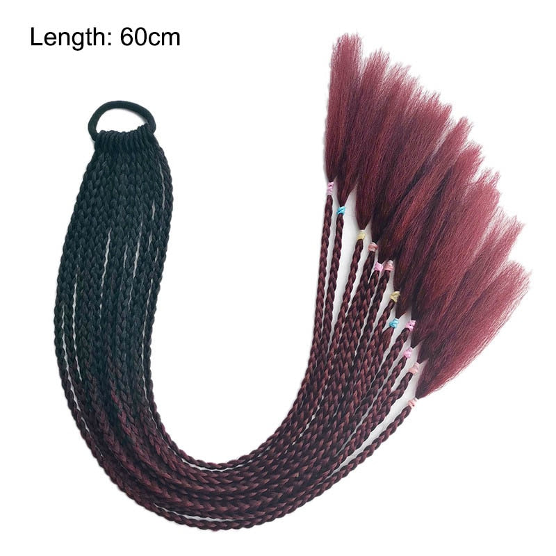 Vibrant Multi-Coloured Hair Extensions-Black Blue-State of Style