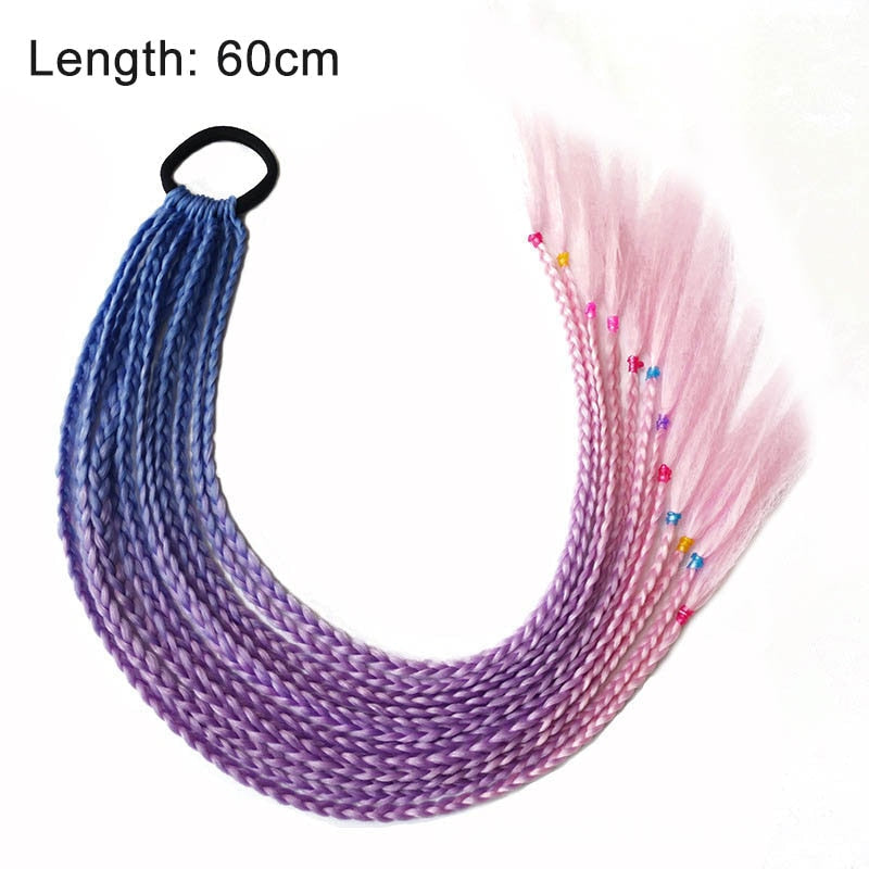 Vibrant Multi-Coloured Hair Extensions-Black Blue-State of Style