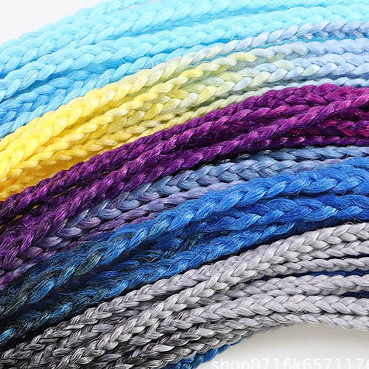 Vibrant Multi-Coloured Hair Extensions-Black Blue-State of Style
