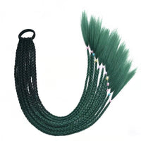 Vibrant Multi-Coloured Hair Extensions-Black Green-State of Style