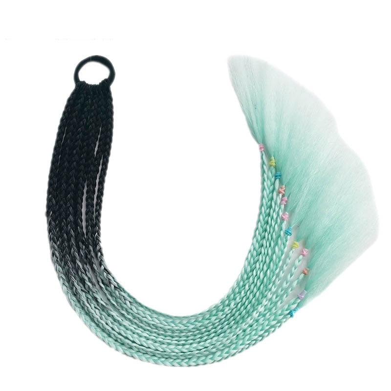 Vibrant Multi-Coloured Hair Extensions-Black Light Green-State of Style