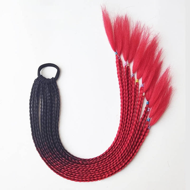 Vibrant Multi-Coloured Hair Extensions-Black Pink Red-State of Style