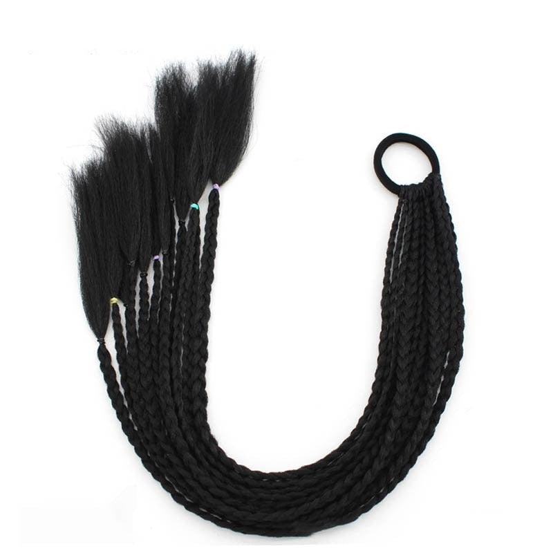 Vibrant Multi-Coloured Hair Extensions-Black-State of Style