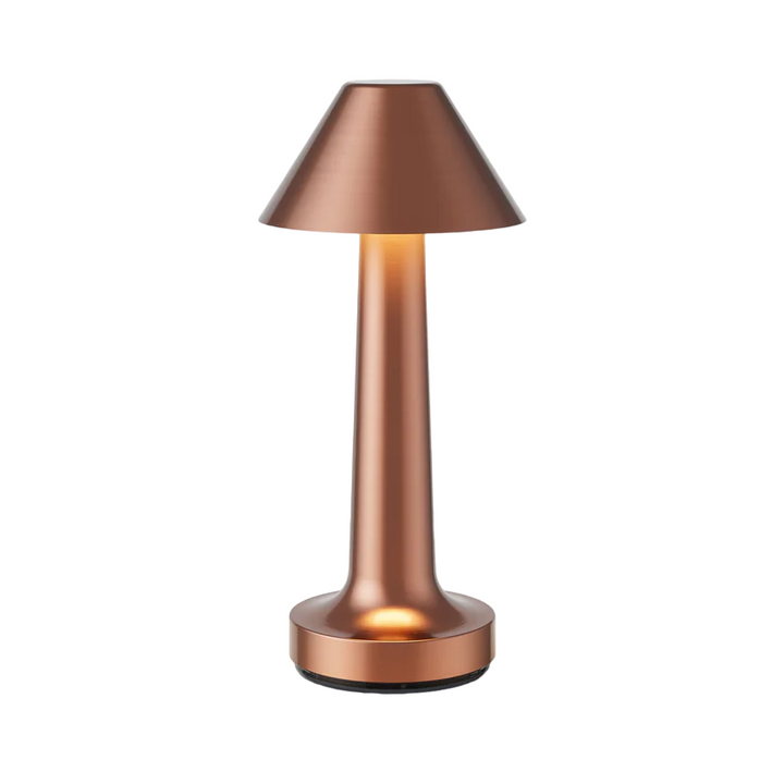 Victor Modern Dimmable Table Lamp-Bronze-Cone-State of Style