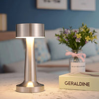 Victor Modern Dimmable Table Lamp-Gold-Cylinder-State of Style