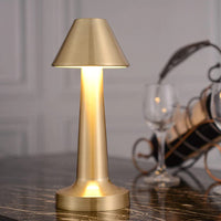 Victor Modern Dimmable Table Lamp-Gold-Cylinder-State of Style