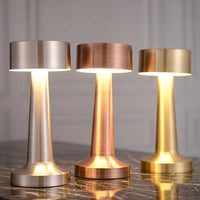 Victor Modern Dimmable Table Lamp-Gold-Cylinder-State of Style