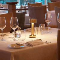 Victor Modern Dimmable Table Lamp-Gold-Cylinder-State of Style