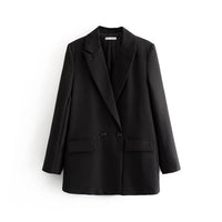 Vintage Blazer for Women – Timeless Elegance with Retro Charm-Black-S-State of Style