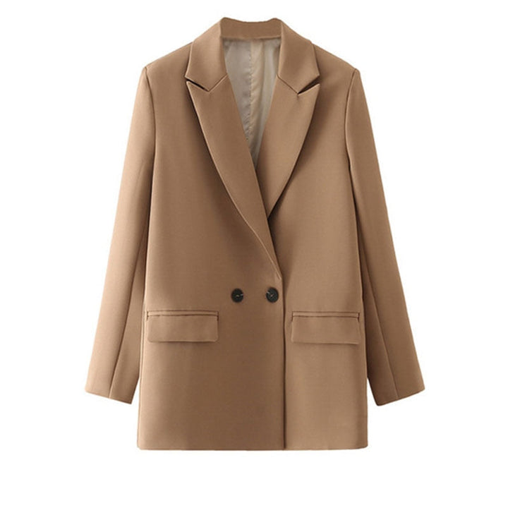 Vintage Blazer for Women – Timeless Elegance with Retro Charm-Brown-S-State of Style