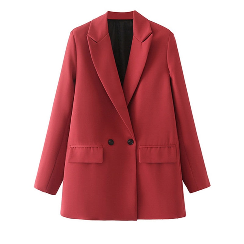 Vintage Blazer for Women – Timeless Elegance with Retro Charm-Burgundy-S-State of Style