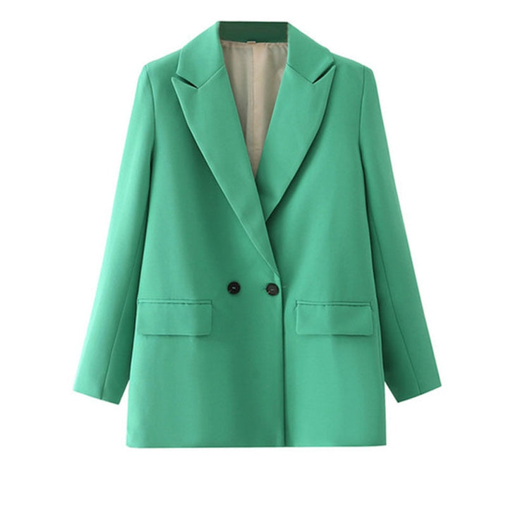 Vintage Blazer for Women – Timeless Elegance with Retro Charm-Green-S-State of Style