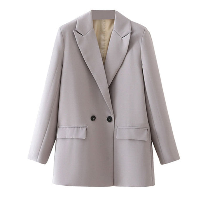 Vintage Blazer for Women – Timeless Elegance with Retro Charm-Grey-S-State of Style