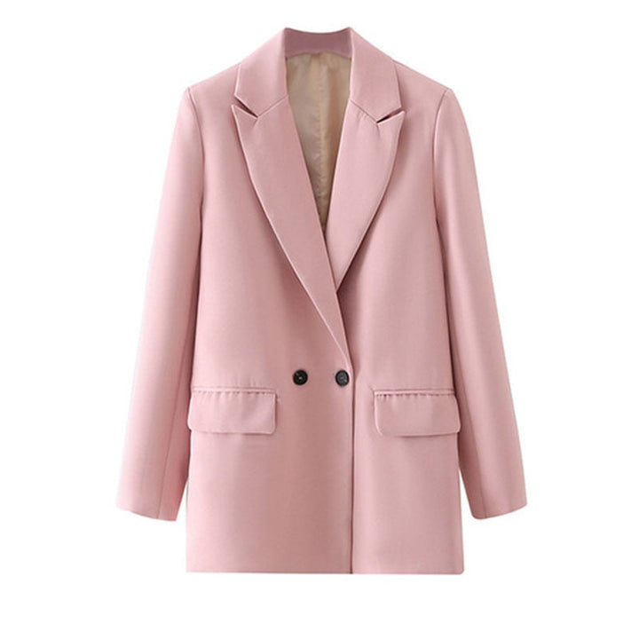 Vintage Blazer for Women – Timeless Elegance with Retro Charm-Light Pink-S-State of Style
