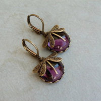 Vintage Butterfly Earrings - Aurora (1+1 FREE)-Purple-State of Style