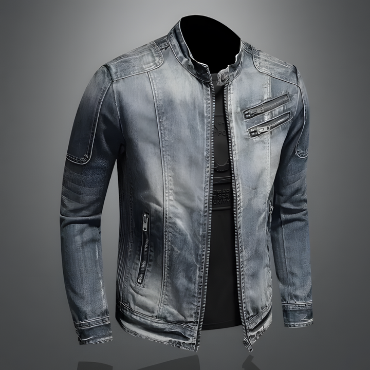 Vintage Denim Jacket for Men - Maverick-XS-State of Style
