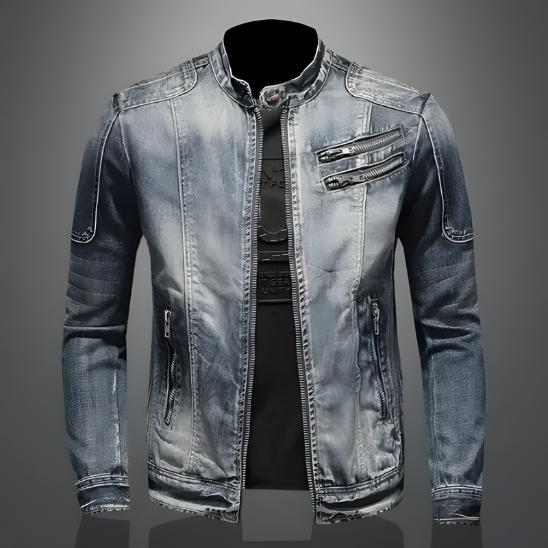 Vintage Denim Jacket for Men - Maverick-XS-State of Style