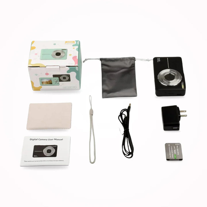 Vintage Digital Camera – Snapora-Black-State of Style