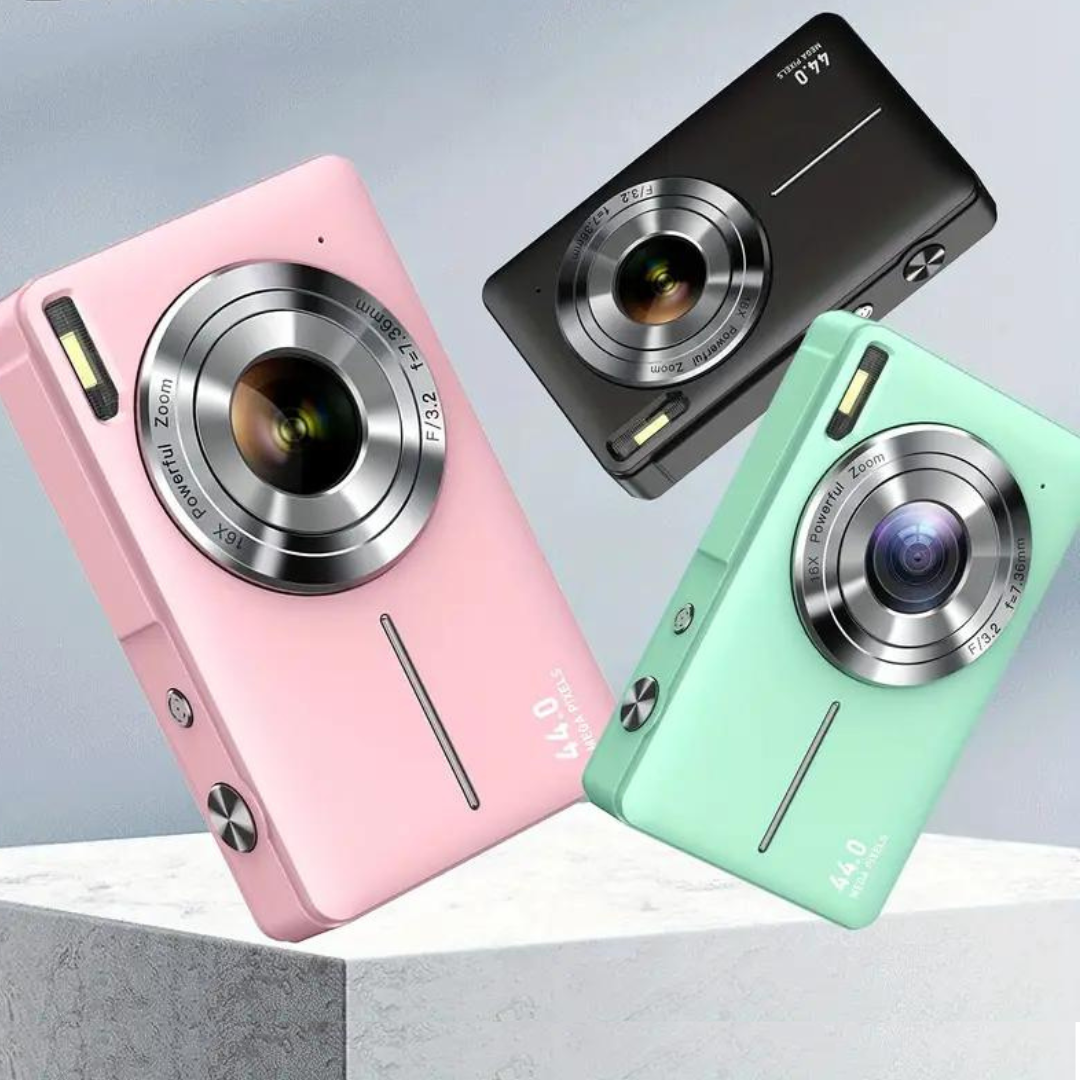 Vintage Digital Camera – Snapora-Black-State of Style