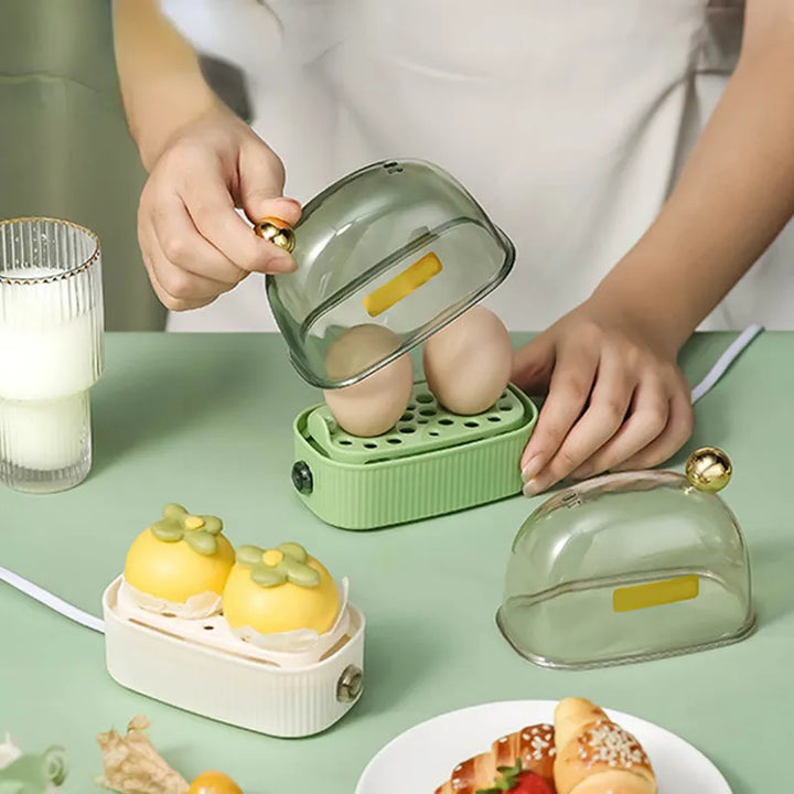 Vintage Electric Egg Cooker - EggMaster-White-State of Style