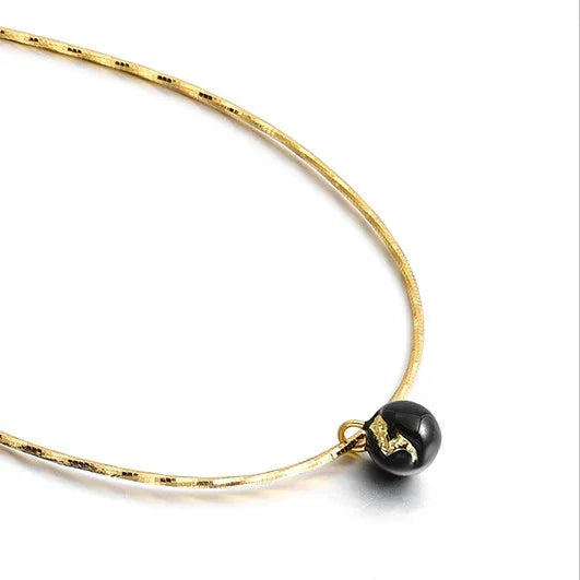 Vintage Golden Crack Necklace - Iris-State of Style