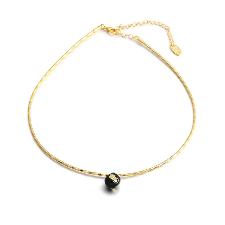 Vintage Golden Crack Necklace - Iris-State of Style