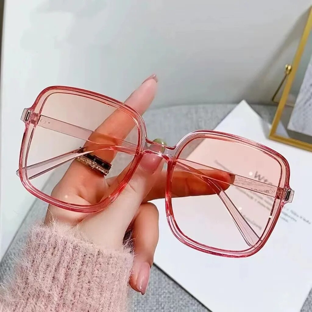 Vintage-Inspired Oversized Square Sunglasses – Chic & Trendy-A1-State of Style