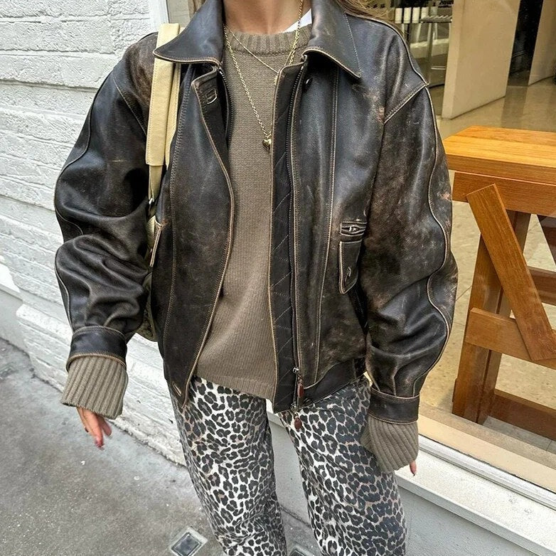 Vintage Leopard Print Jeans - Leona-Leopard-XS-State of Style