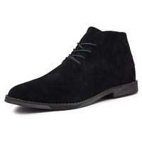 Vintage Suede Boots Vergil – Casual Comfort & Timeless Style-Black-4.5-State of Style