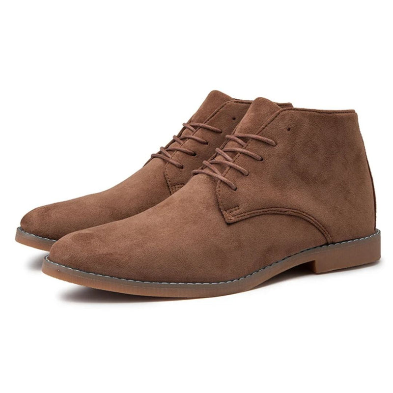 Vintage Suede Boots Vergil – Casual Comfort & Timeless Style-Brown-4.5-State of Style