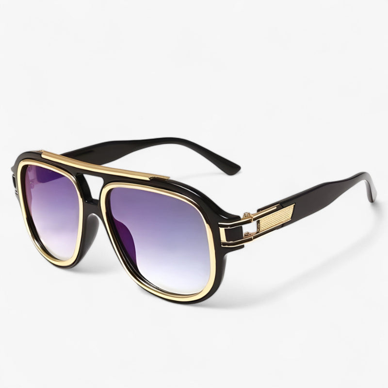 Vintage sunglasses with skin-friendly design – Lumis-Black Blue-State of Style