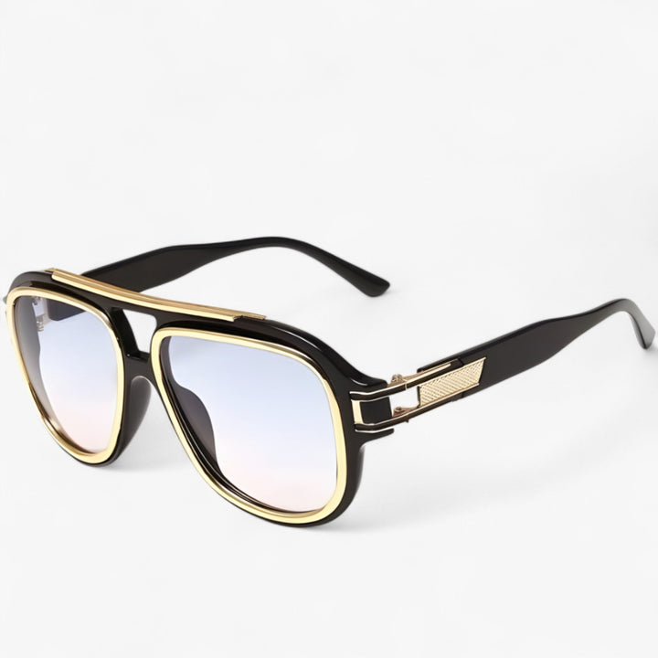 Vintage sunglasses with skin-friendly design – Lumis-Black Light Blue-State of Style