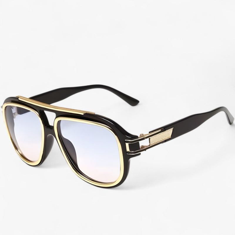 Vintage sunglasses with skin-friendly design – Lumis-Black Light Blue-State of Style
