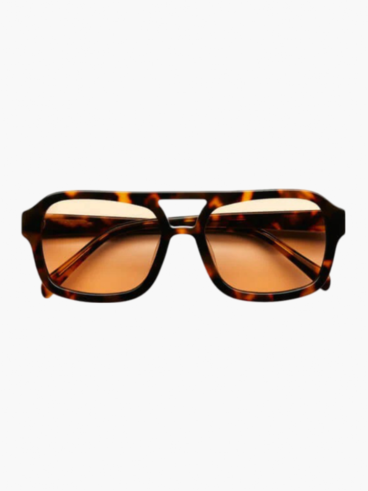 Vintage sunglasses with UV protection and retro charm – Loreen-Tortoise/Orange-State of Style
