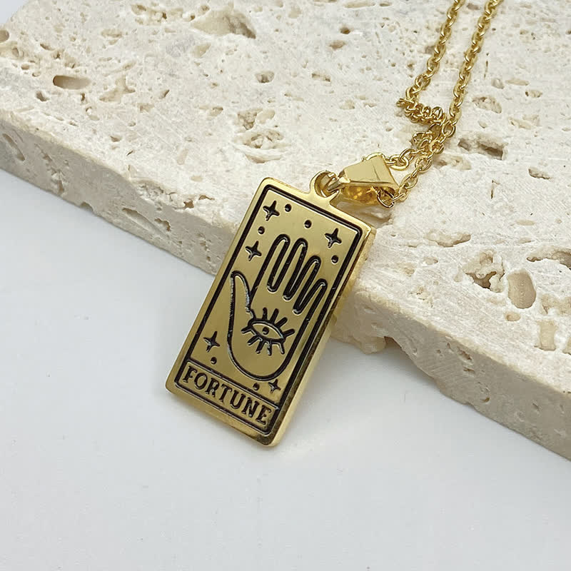 Vintage Tarot Card Lucky Charm - Seraphina-Fortune-Gold-State of Style