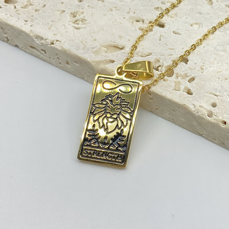 Vintage Tarot Card Lucky Charm - Seraphina-Power-Gold-State of Style