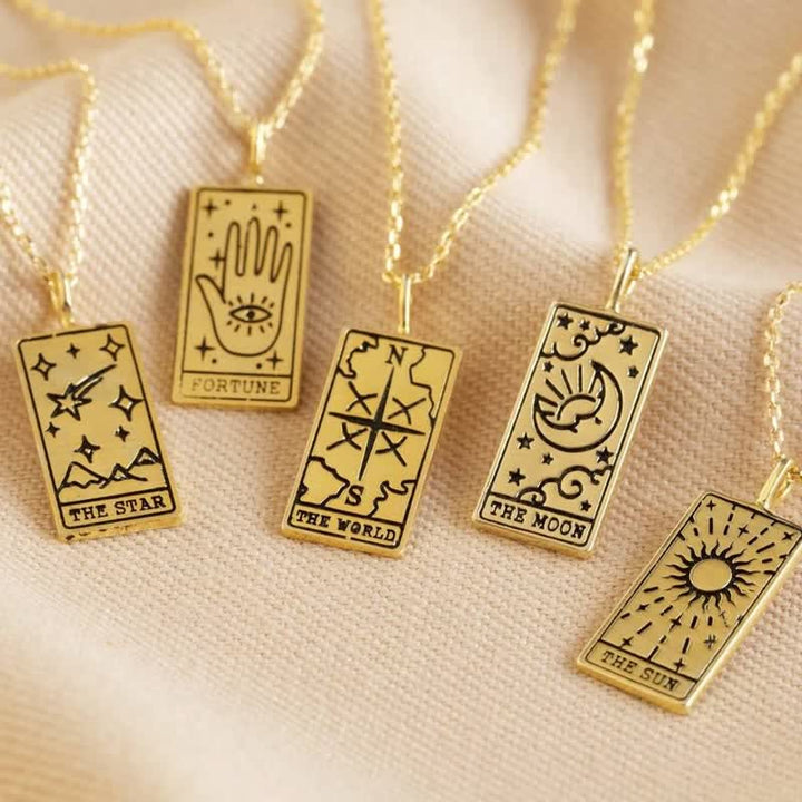 Vintage Tarot Card Lucky Charm - Seraphina-Star-Gold-State of Style