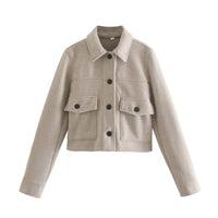 Vintage Women's Jacket | Jemima's Jacket-White-S-State of Style