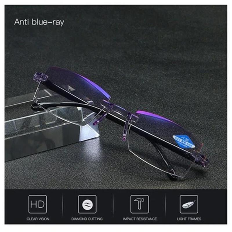 VisionGuard Multifocal Blue Light Filtering Glasses-+1.00: Recommended for 35–49 years-State of Style