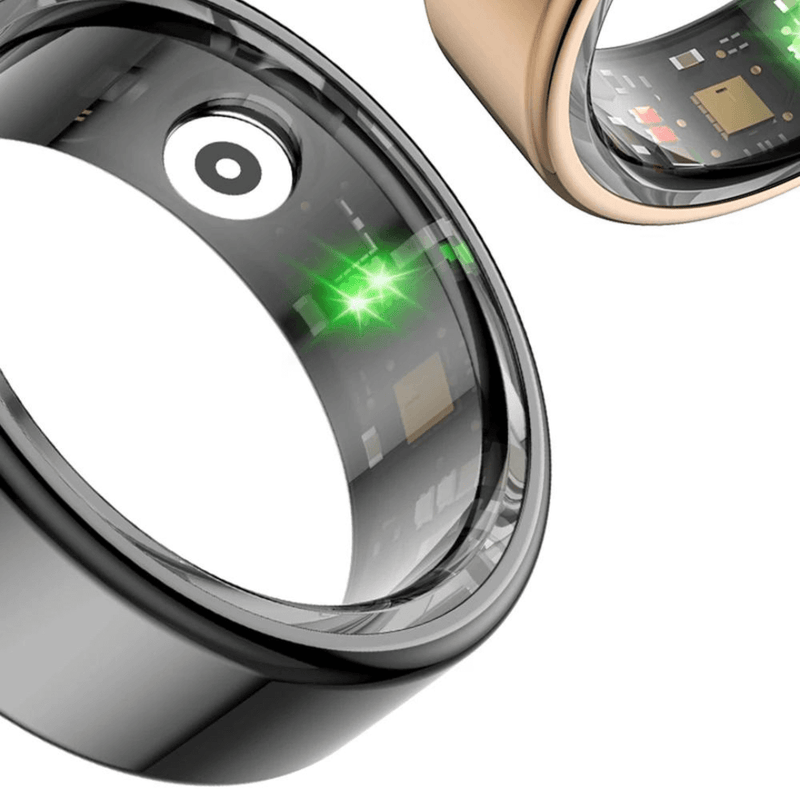 VitaRing Titanium Health Tracker Ring-Black-18.1mm-State of Style