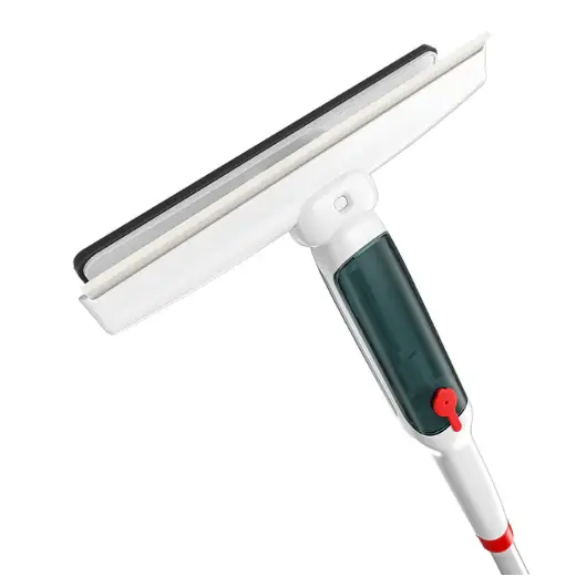 Telescopic window cleaner with double function – ClearSweep